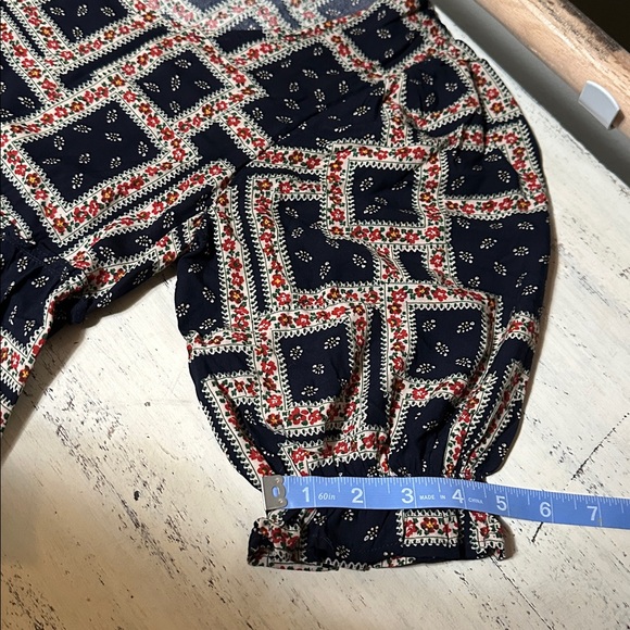 Empire Waist Tiered Maxi Dress with Cottagecore Vibe - Picture 9 of 11